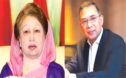 সব মামলা থেকে খালাস  দেশে ফিরা সময়ের দাবী মাত্রঃ  খালেদা জিয়া এবং তারেক রহমান 
