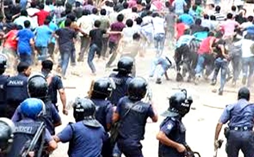 হাসিনা নিজে আন্দলকারীদের উপর   নির্বিচারে গুলি চালানোর নির্দেশ দেন, অডিওর সত্যতা নিশ্চিত করেছে  বিবিসি 